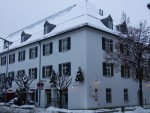 Rosenheim Salinstrasse in winter season