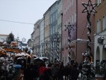 Rosenheim Max-Josefs-Platz mit Christkindlmarkt