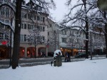 Rosenheim M&uuml;nchener Stra&szlig;e im Winter
